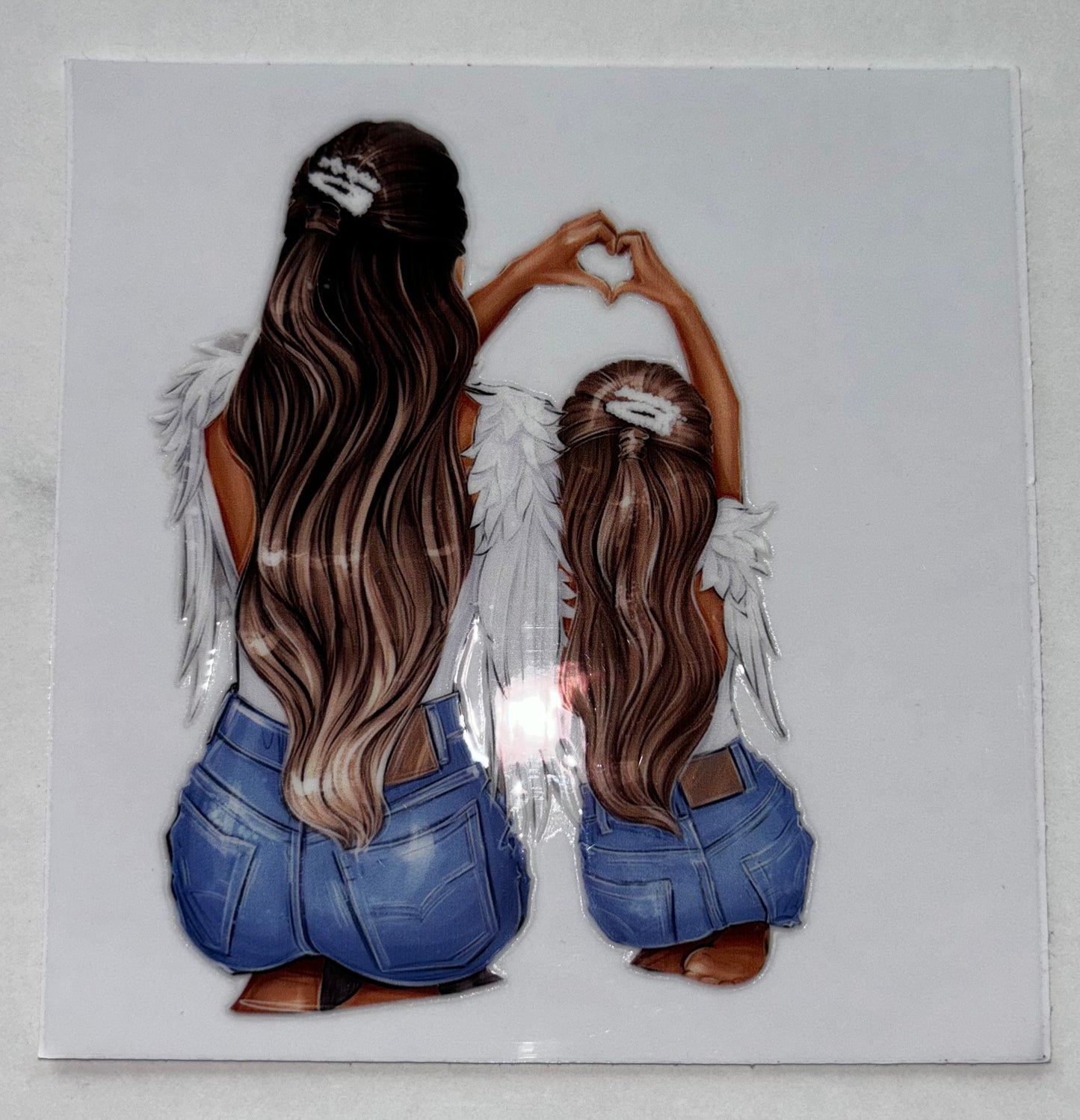 Mom heart hands
