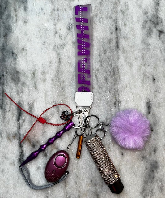 Purple OFF WHITE