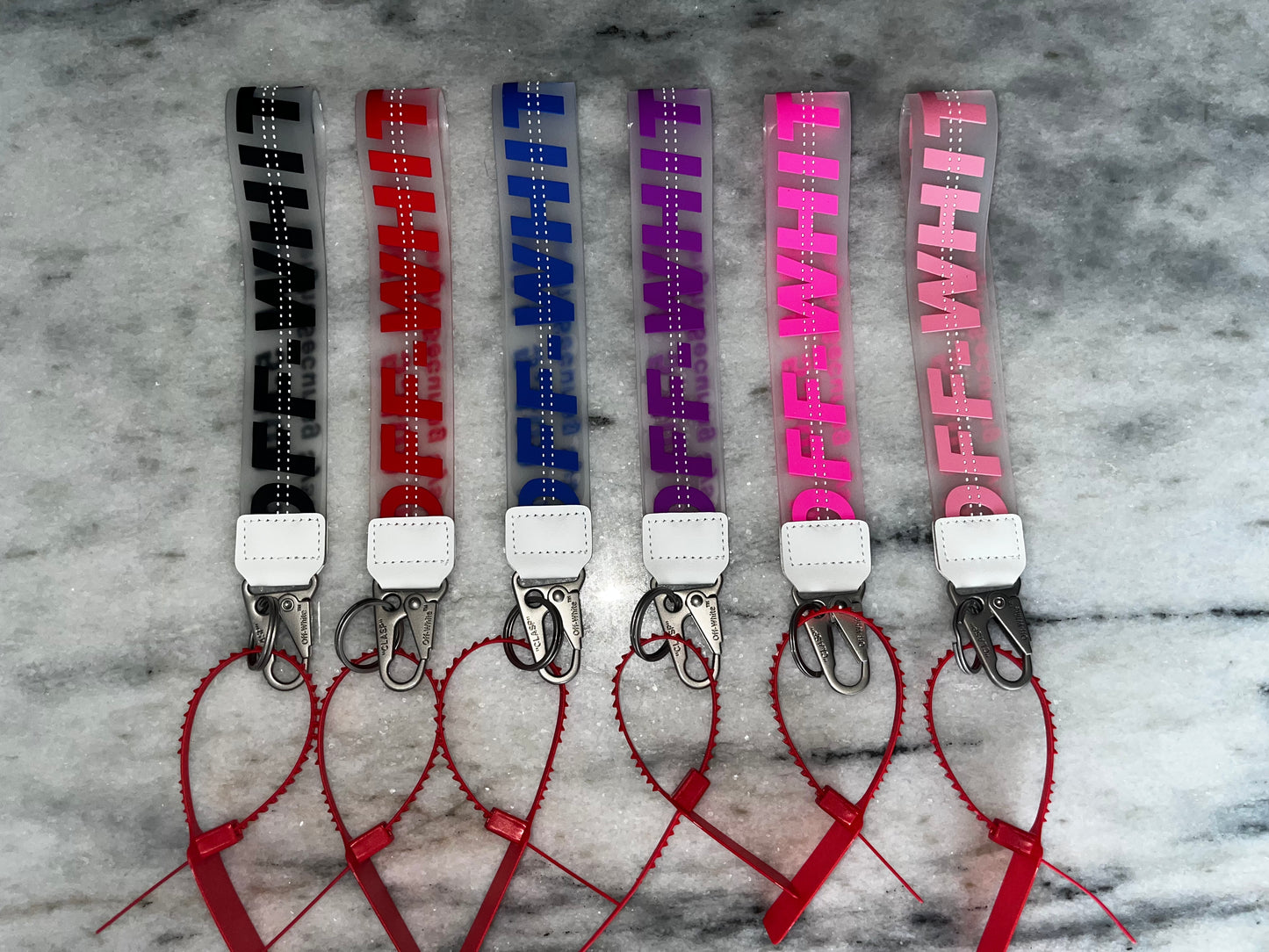 OFF WHITE WRISTLETS