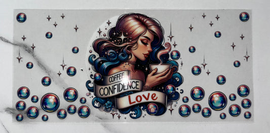 Coffee, confidence, love