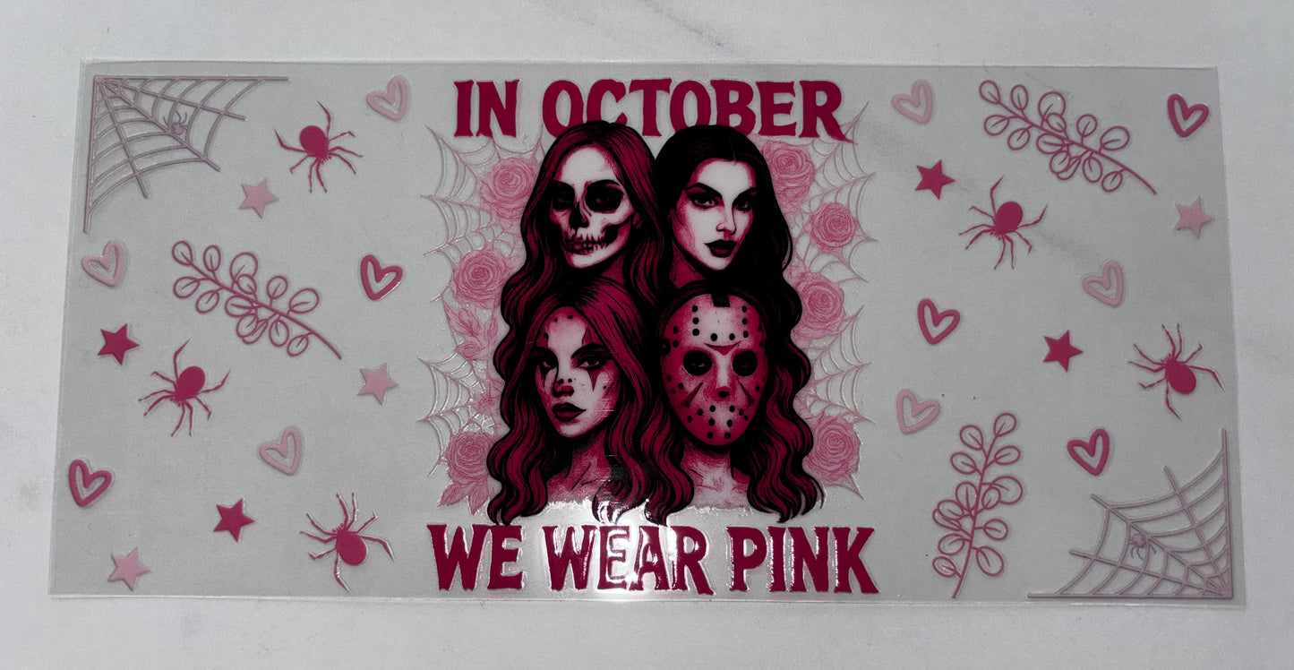 We wear pink
